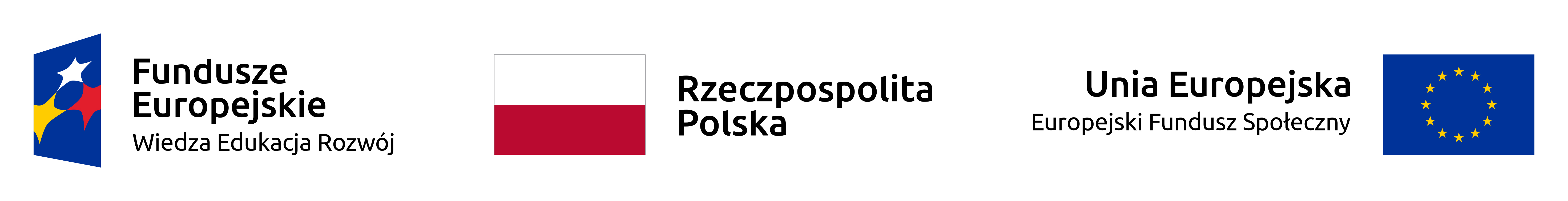 logotyp Funduszy Europejskich oraz flagi Rzeczypospolitej Polskiej i Unii Europejskiej