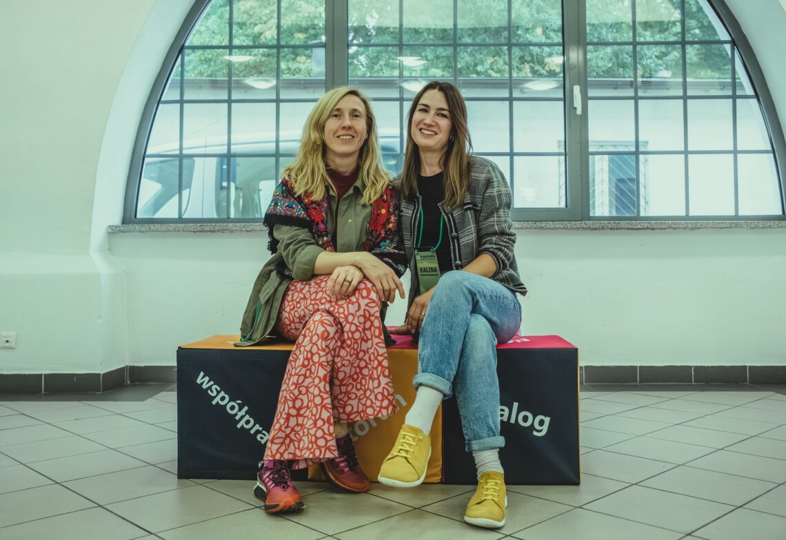 Eliza Gryszko i Kalina Noińska-Kołodziejczyk z FISE
