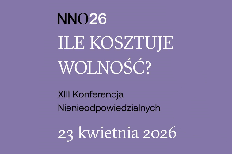 Plakat konferencji nienieodpowiedzialni