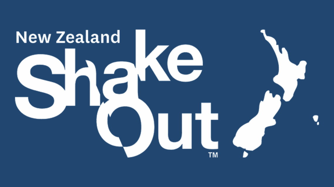 Logo nowozelandzkiego programu ShakeOut