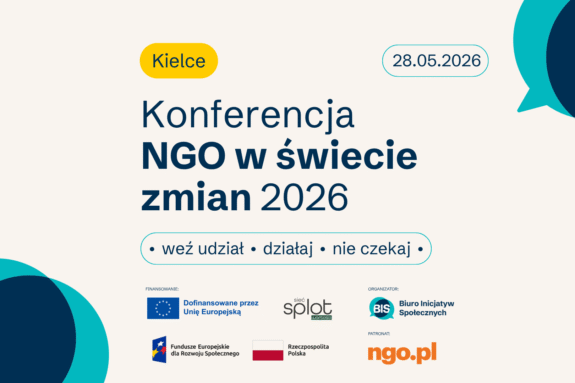 Plakat Konferencja NGO w świecie zmian 2026
