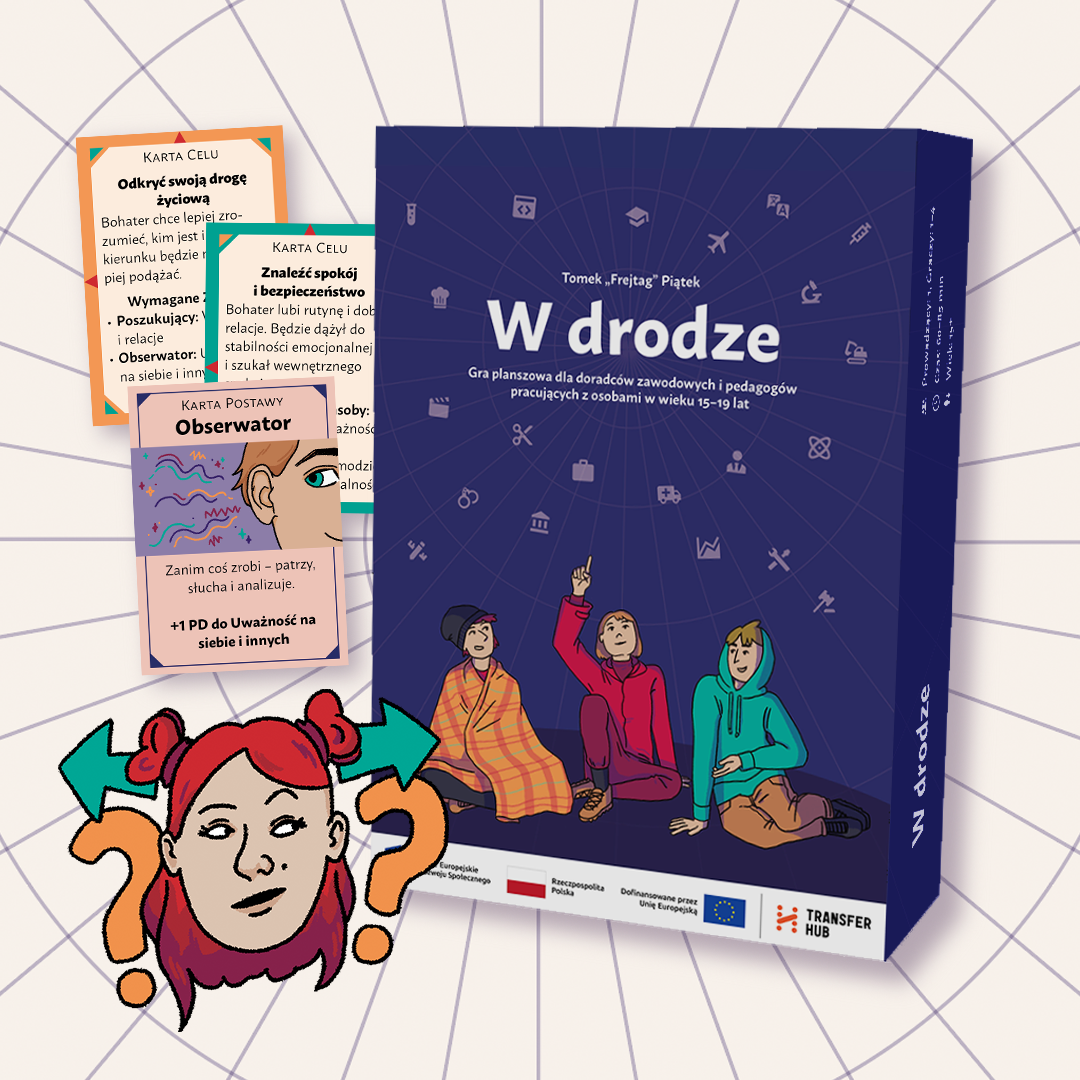 Pudełko gry W drodze