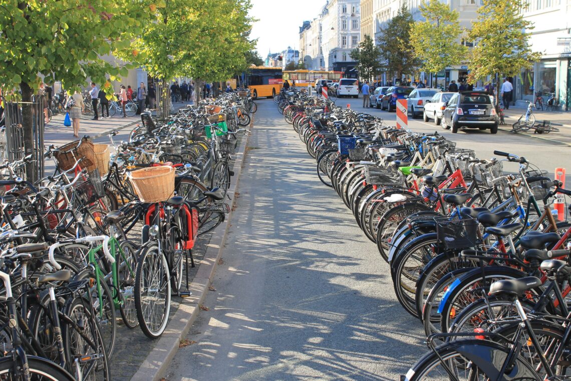 parking dla rowerów w kopenhadze