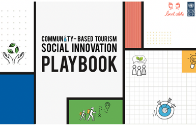 Logotyp narzędzia: Social Innovation Playbook – community based turism(CBT)