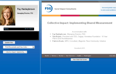Logotyp narzędzia: Collective Impact: Implementing Shared Measurement (webinar)